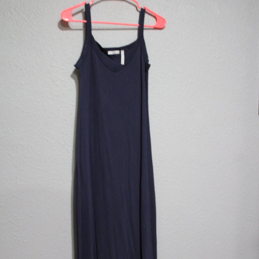 Clothes Brand Spaghetti Strap Body Form Maxi Dress sz S